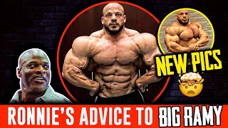 BIG RAMY Updates... Tricep FIXED? + Ronnie Coleman&#39;s Advice | Urs HUGE, Eddie Hall Posing + MORE!