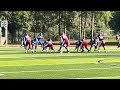 JAMES HILL SPORTS FHSAA SPRING FOOTBALL JAMBAREE GODBY 27 CHILES 0 F LATRAVION DOWNS TD RUN 5-14-26