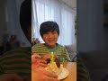 お誕生日ケーキがぐちゃぐちゃに😂