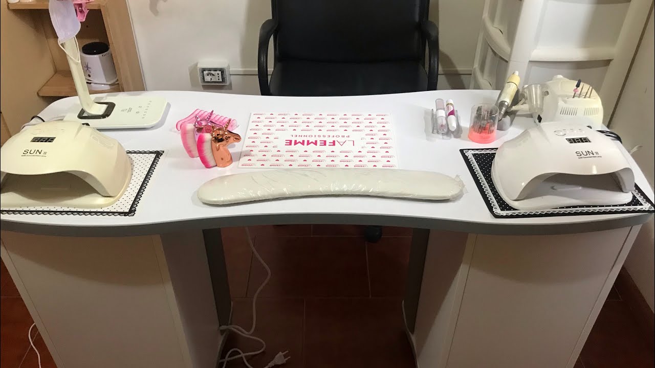 Postazione unghie e nuovo tavolo di lavoro 💕💅🏻💕