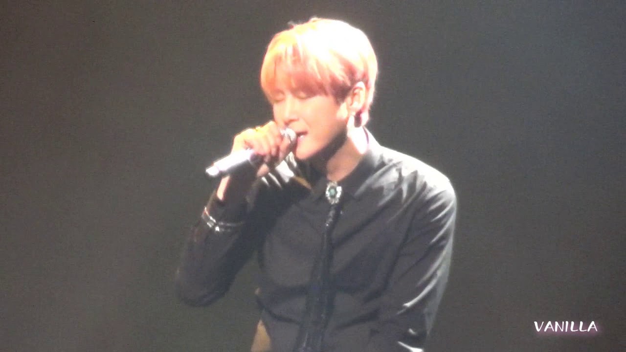 181230 신혜성 콘서트 - 밤편지