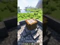 Minecraft Realistic Water Fountain  #shorts