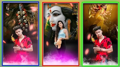 Trending Mata Rani status video editing in kinemaster // navratri 3D status video editing