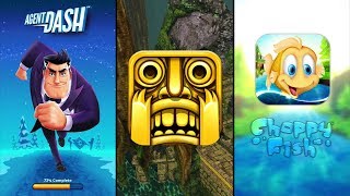 Agent Dash Vs Temple Run Vs Run Fish Run - Endless Run Game screenshot 4