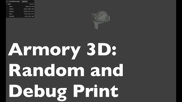LIVENODING 1024 / Armory Debug Print and Random Nodes