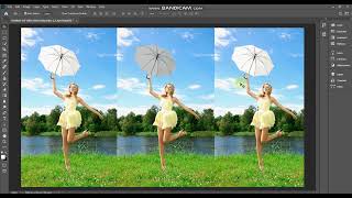 Umbrella Color Cinematic Transformation In Adobe Photoshop Cc 2020 || PS Awesome Tutorials