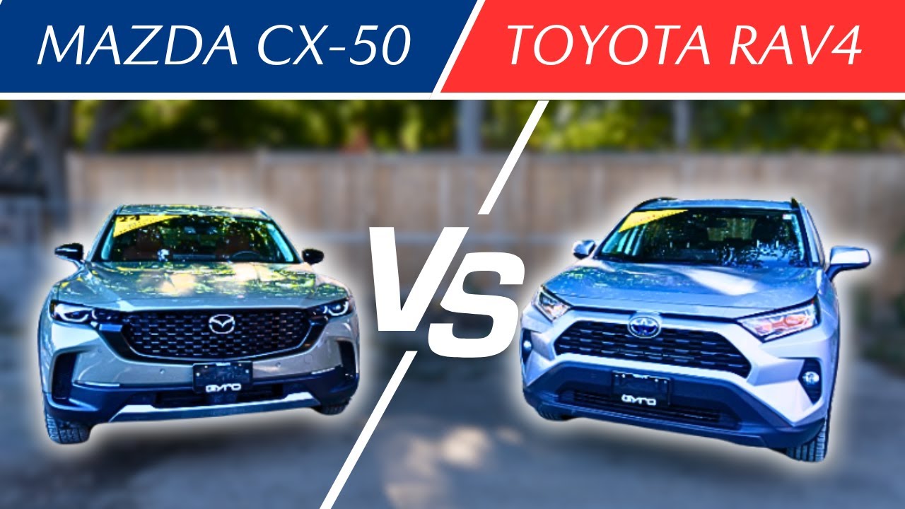 Mazda CX-50 против Toyota RAV4 | Приключения и повседневная универсальность