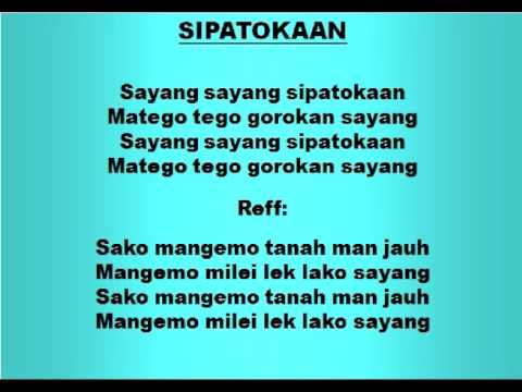 Sipatokaan Lagu Dan Tari Nusantara Lagu Anak Youtube