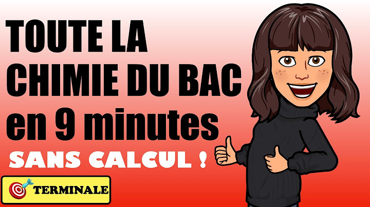 TOUT LE PROGRAMME de CHIMIE en 9 mn ! L'essentiel à retenir pour le bac