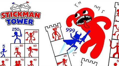 NOOB vs PRO vs GOD - Stick Hero Tower Defense Game