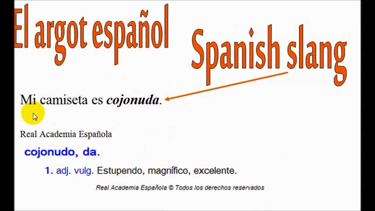 Spanish Slang Awesome, Great, Brilliant! YouTube