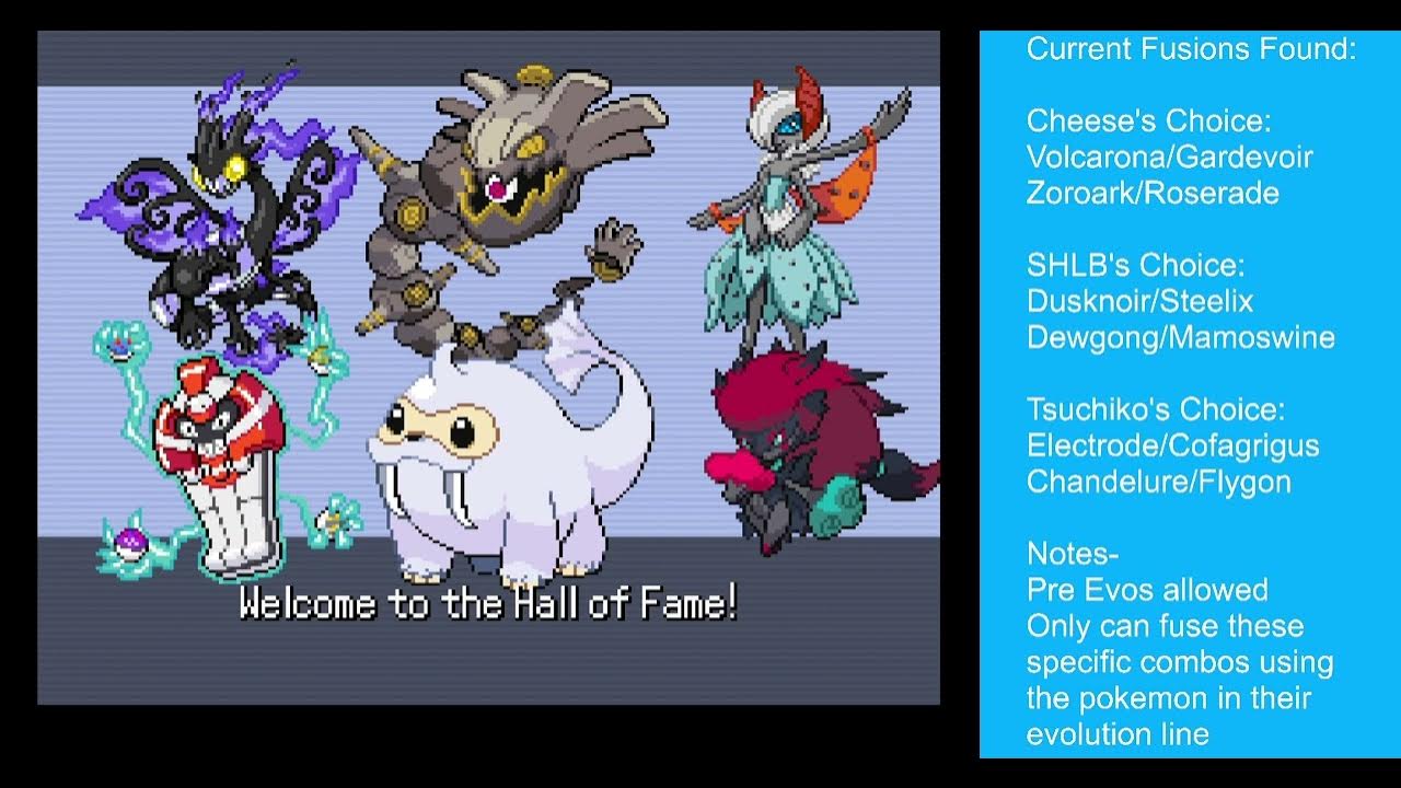 Pokemon Infinite Fusion Friend's Choice Challenge Finale- The Elite 4