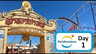 Koaster Kids at PortAventura in Spain  Day 1