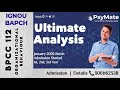 IGNOU Bapch | PsyMate | 3rd Year BPCC 112 organizational Behavior |Revision Ultimate Analysis Part 1