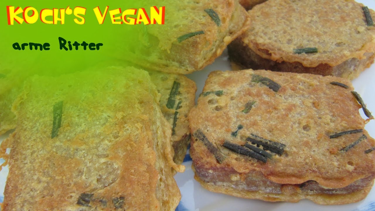 vegane arme Ritter - veganes Frühstück - vegane Rezepte von Koch's vegan