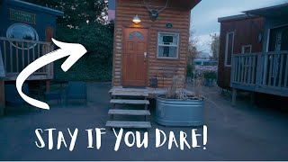 Tiny Digs Hotel Review in Portland Oregon - Tiny Cabin House