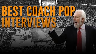 Coach Gregg Popovich's Best Interview Moments