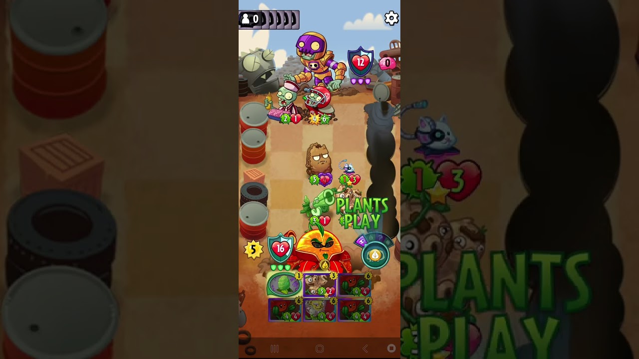 PvZ Heroes - Cosmic Bean Give You a Espresso Fiesta to Gain Tricarrotops 3 Bonus Attacks