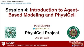 PhysiCell Workshop 2023 Session 4: First PhysiCell Model