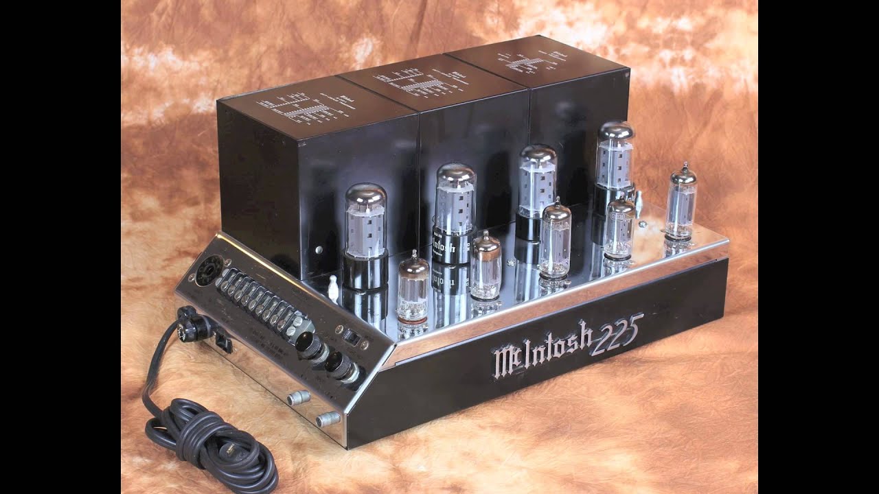 mcintosh mc225 youtube