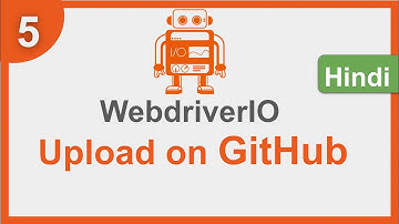 WebdriverIO | How to add project to Git & GitHub | Hindi