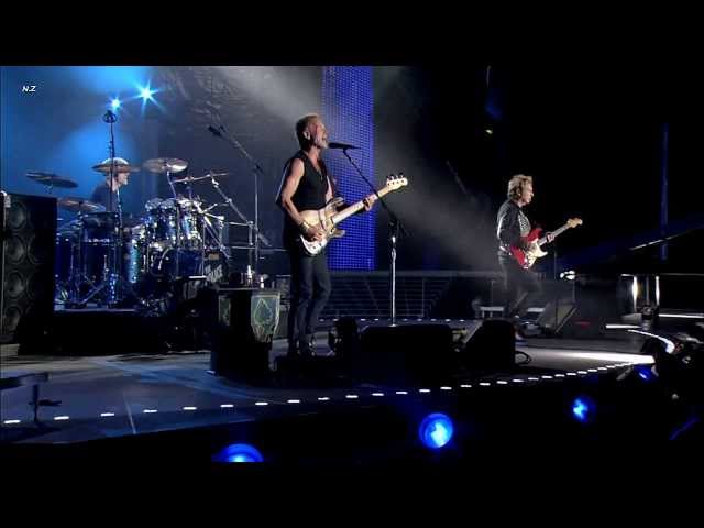 The Police - Can't Stand Losing You 2008 Live Video HD class=
