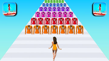 Clothes Run in All Levels Game Mobile New Update iOS,Android Gameplay Walkthrough All Levels OCKHVZN