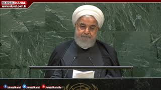 Ruhani, Birleşmiş Milletler Genel Kurulu'nda konuştu