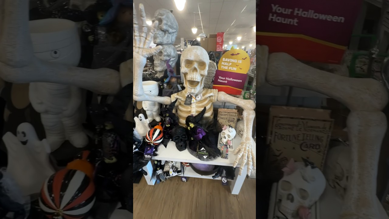 🎃 Halloween has arrived at Home Goods!  #shorts #shortsfeed #codeorange #halloween