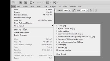 Adobe Photoshop CS5 Tutorials in Urdu Hindi Part 5 of 40 Menus
