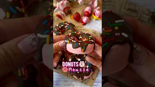 Donuts mousse #recetasfaciles #recetas #kawaii