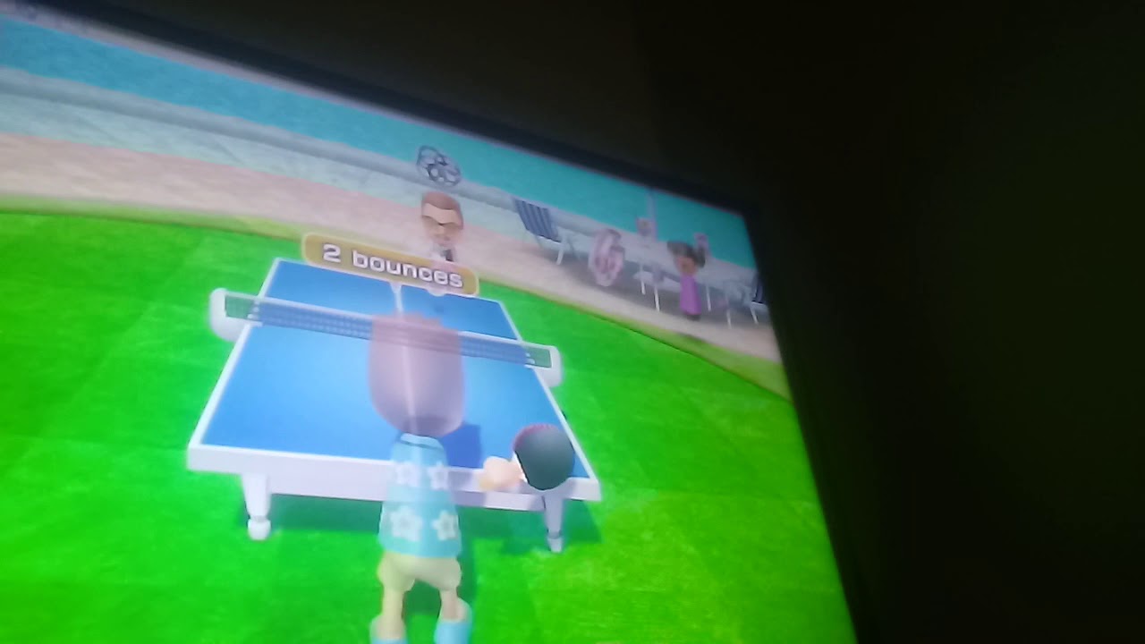 Wii Sports Resort Table Tennis Cole Vs Cole 6 1 YouTube