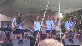 Uptown Funk by Bruno Mars & Mark Ronson cover by Newtown Band at Eath Fest 2015