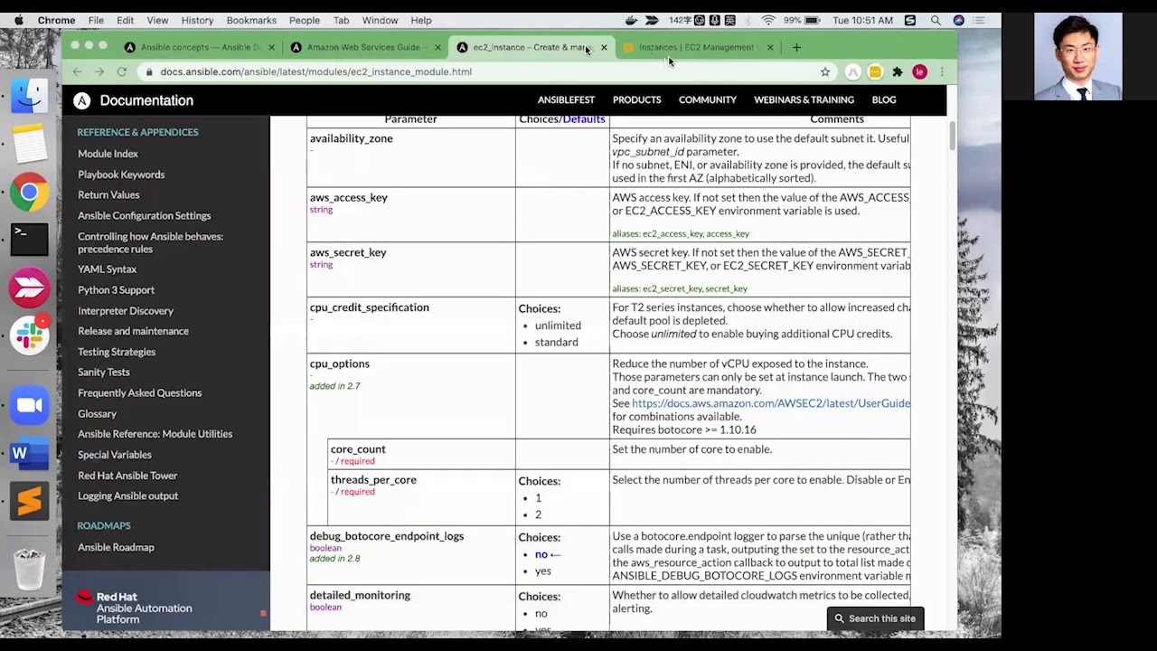 Compare” Ansible with Cloud-formation on Implementing Infrastructure as  Code on AWS - YouTube