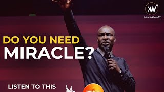 YOU NEED A MIRACLE? LISTEN TO THIS POWERFUL MESSAGE WITH APOSTLE JOSHUA SELMAN