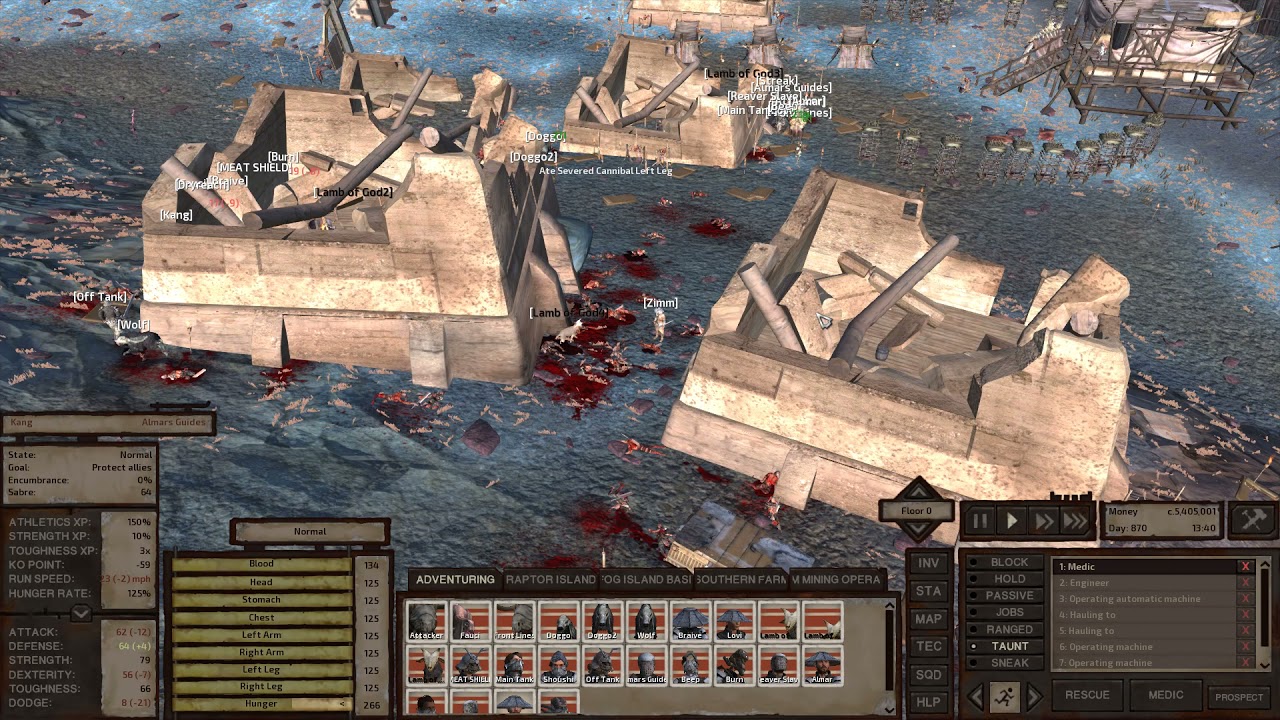 Kenshi - Taking out the Cannibal Capital