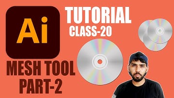 Adobe Illustrator tutorial Mesh tool Part-2 | Class-20