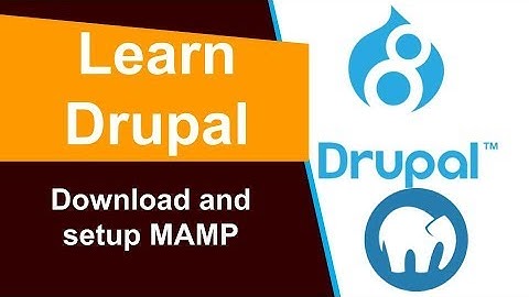 Download and setup MAMP