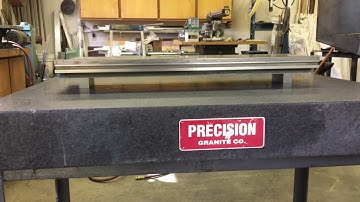 GRIZZLY G0704 CNC Conversion Update 1 - (table / enclosure / surface plate / way covers / shop)