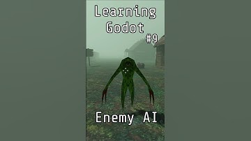 Learning Godot - Enemy AI #shorts #godot #gamedev #devlog