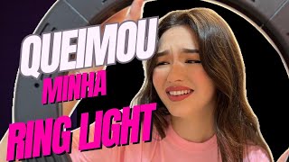 MINHA RING LIGHT QUEIMOU, NÃO VOU GRAVAR MAIS…😭 - BELLA MAKEUP