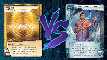 Android: Netrunner - Crash Test #221 NBN Ctm Kill Version VS Liza TagMe Aggro