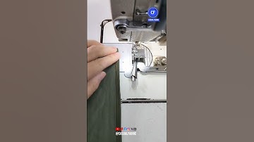 Sewing tools and tutorial Thick and thin seam rolled hem pull tube Part