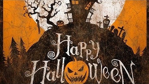 Bữa tiệc nốt nhạc Happy halloween