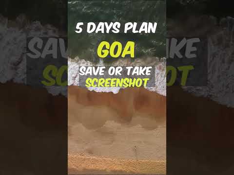 5 Days Itinerary Of Goa Trip