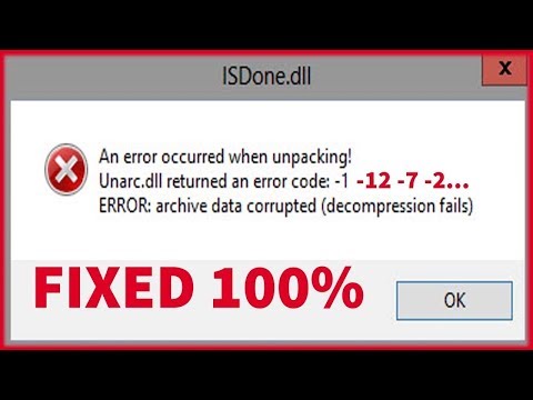 How To Fix ISDone.dll Error 100% Solved By NS STUDIO