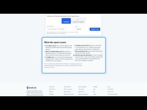 AI search optimization for providers