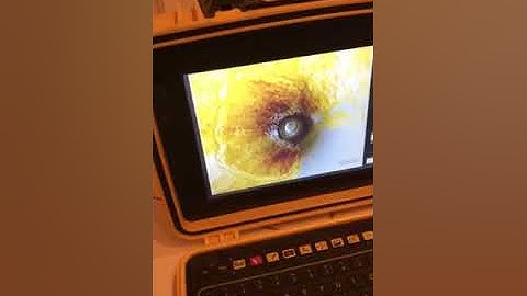 CCTV survey using max probe mini camera reel