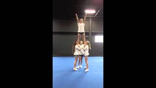 Elite Cheerleading Stunt Progression: Full Down