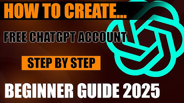 How to Create a Free ChatGPT Account Step by Step | Beginner Guide for 2025